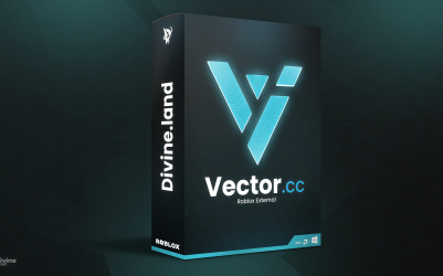 Divine Land product box banner Vector