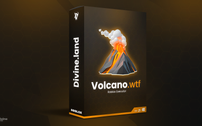 Divine Land product box banner Volcano